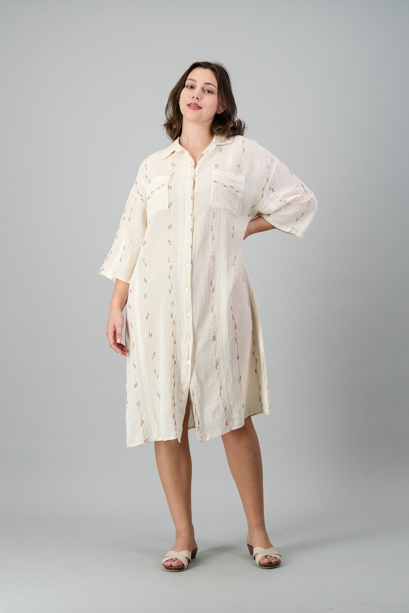 BELLEVUE SHIRT DRESS